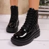 2026 Autumn and Winter Fashion High Quality Lace Up Women’s Boots High Heel Office and Career New Round Toe Short Ankle Boots